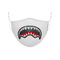 Sprayground Trinity Shark polyester mask white