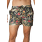 Swim trunk with floral print