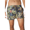Swim trunk with floral print