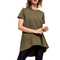Asymmetrical top olive