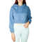 Scout cropped hoodie blue