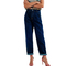 Q2 relaxed fit pleat front jeans dark blue