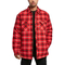 Urban Classics plaid shirt jacket red