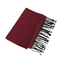 Fringe scarf red