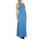 Paul Frank women's long stretch dress royal blue