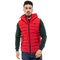 Biston men's gilet red with hood