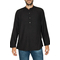 Bigbong Mao collar shirt black