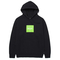 Huf hoodie Box Logo black