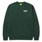 Huf sweatshirt Classic H logo forest green