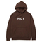 Huf hoodie OG Logo chocolate