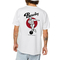 Kaotiko Bowling washed t-shirt white