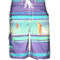 South Shore men's board shorts Anguilla purple