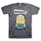 Minions Whaaa T-shirt grey