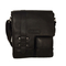 Hill Burry cross body leather bag black