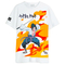 Cotton Division oversize T-shirt Naruto Shippuden Sasuke Flames