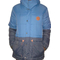 Bellfield men's puffa parka blue