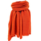 Knitted scarf orange