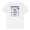 Kaotiko Washed Carrot Dealer T-shirt White