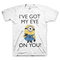 Minions - I Got My Eye On You T-Shirt White