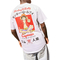 Alcott Oversize T-shirt One Piece Monkey D. Luffy White