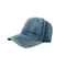 Strapback Jockey Hat Blue Denim