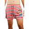 Alcott striped swim shorts One Piece Luffy