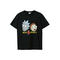 Alcott T-Shirt Rick and Morty Black
