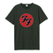 Amplified T-shirt Foo Fighters - Double Logo F Charcoal