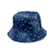 Bucket καπέλο διπλής όψεως Paisley Print Indigo