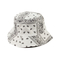 Reversible Bucket Hat Paisley Print White