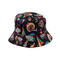 Bucket καπέλο διπλής όψεως Mushrooms Black