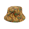 Reversible Bucket Hat Multi Beige-Black