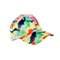 Strapback Jockey Hat Colourful Abstract - Yellow