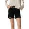 Tiffosi High Waist Denim Shorts Black