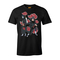 Cotton Division Naruto T-shirt Kisame And Hitachi Black