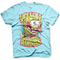 Spongebob T-Shirt - Yellow Is The Color Of Happiness Sky Blue