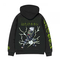 Cotton Division Unisex Hoodie Naruto - Kakashi Attack Black