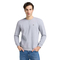 Lee Men's Plain Crew Sweatshirt Grey Mele