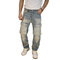 Multi Pocket Jeans Blue Acid Wash