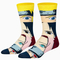 Odd Sox Naruto Faces Mash Up Men's Socks