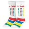 Cool Socks Twister Colors Men's Socks