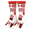 Cool Socks Checkers & Rallys Food Men's Socks
