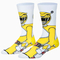 Odd Sox Yellow Ranger Men's Socks