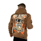Teddy Bear Relaxed Hoodie Brown