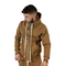 Men's Zip Hoodie Camel