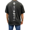 Bigbong Planets Oversize T-shirt French Terry Black