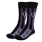 Cerda Wednesday Black/Purple Socks