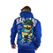 Teddy Bear Harvard Hoodie Royal Blue