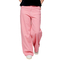 Kaotiko Unisex Oversize Baggy Jeans Dark People Pink