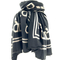 Viscose scarf Black